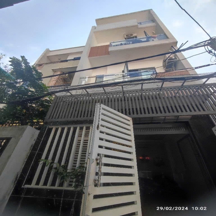 HẺM XE HƠI THÔNG, 4 TẦNG, BÁN NHÀ NGUYỄN SƠN - 8